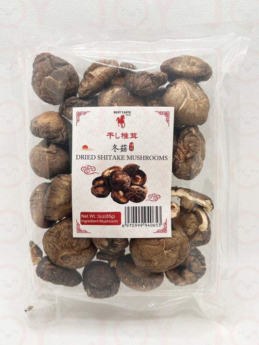 Dried Shitake Mushrooms 3oz