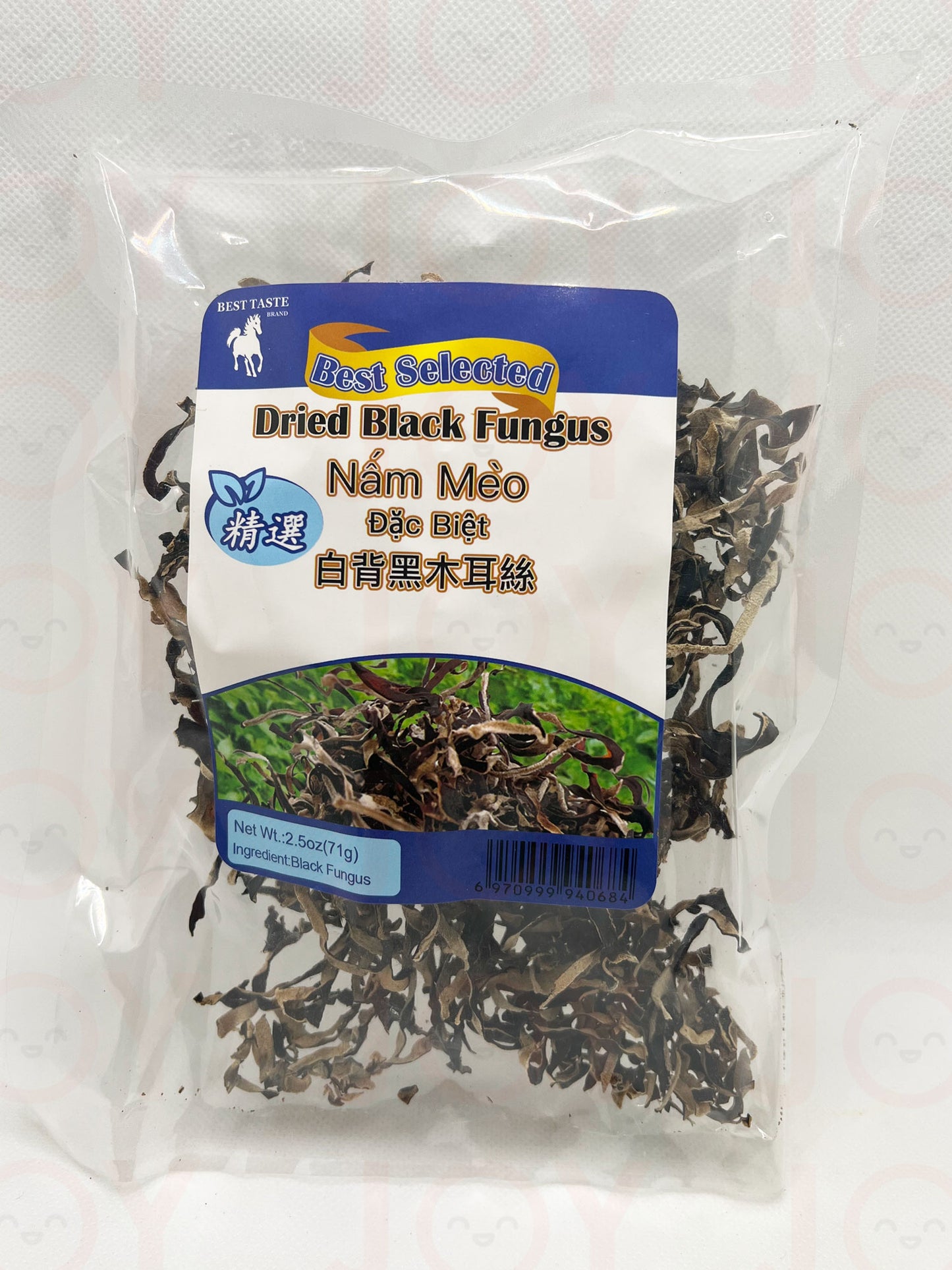 Dried Sliced Black Fungus 2.5 oz