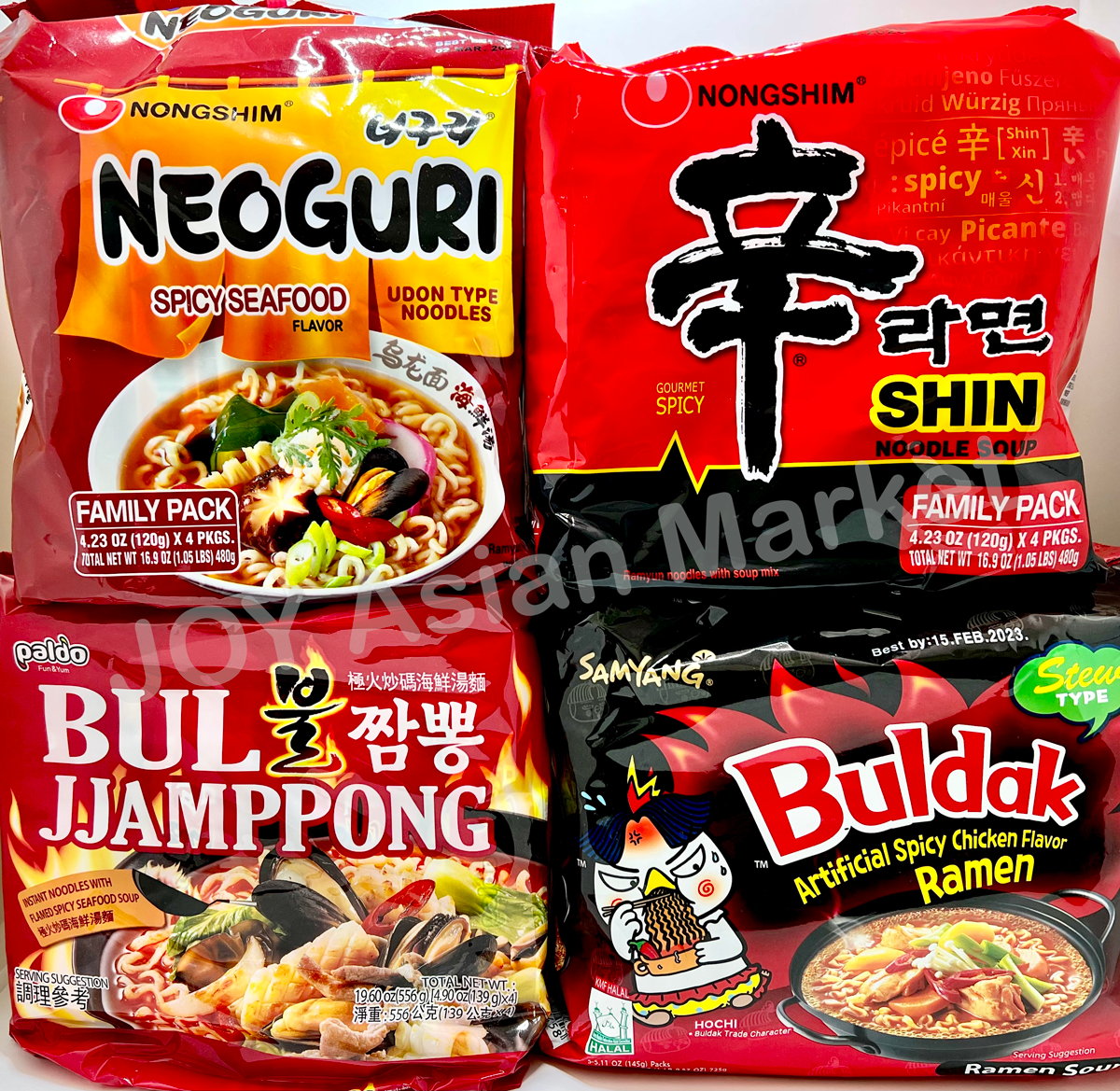 Paldo Jjangppong Seafoods Ramen Soup