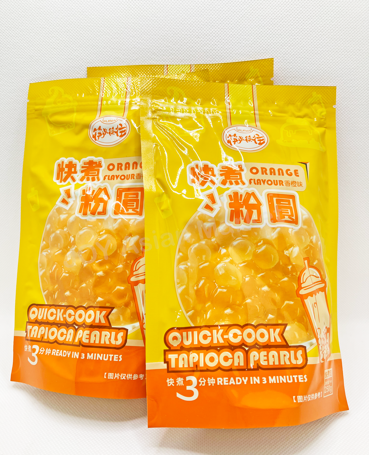 Tapioca Pearl Orange Flavour 250g