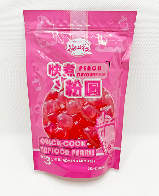 Tapioca Pearl Peach Flavour 250g