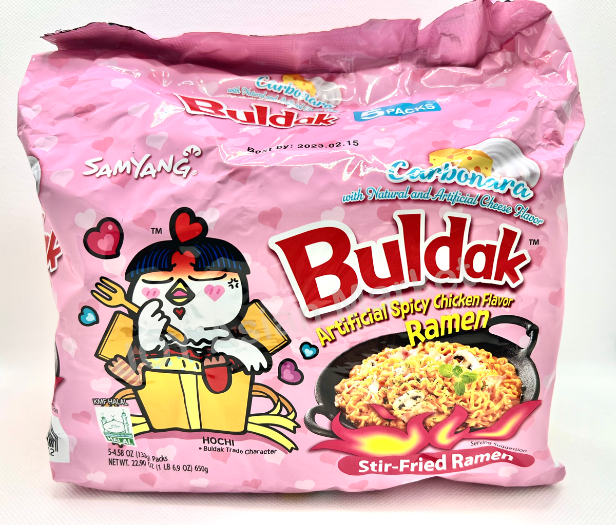 Samyang Spicy Ramen Carabona Cheese