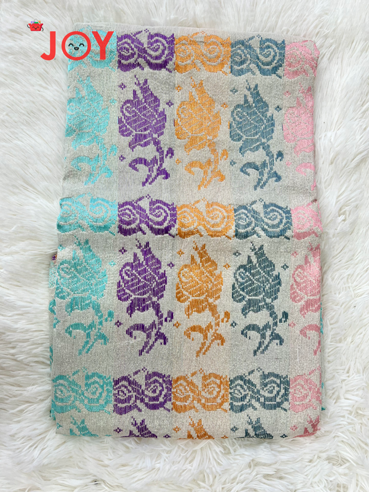 Rakhine Longyi ရခိုင်ချိတ် ငွေချည်ထိုး