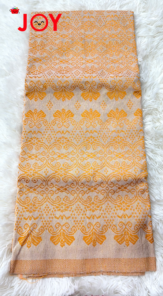 Rakhine Longyi ရခိုင်ချိတ် ငွေချည်/ ရွှေချည်ထိုး