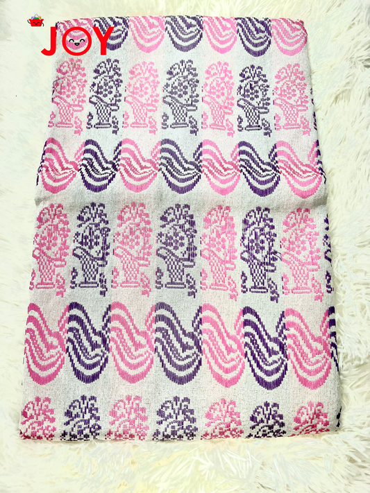 Rakhine Longyi ရခိုင်ချိတ် ငွေချည်/ ရွှေချည်ထိုး